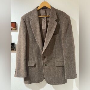 STANLEY BLACKER 100% Wool jacket. EUC eclectic grandpa